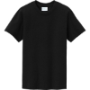 Custom Port & Co Youth Tri-Blend Tee Black