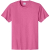 Custom Port & Co CVC Tee Awareness Pink