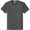 Custom Port & Co CVC Tee Charcoal Gray
