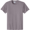 Custom Port & Co CVC Tee Smoky Amethyst Purple