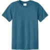 Custom Port & Co Youth CVC Tee Mountain Blue Heather