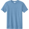 Custom Port & Co Youth CVC Tee Tundra Blue