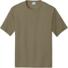 Custom Port & Co Performance Tee. Coyote Brown