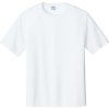 Custom Port & Co Performance Tee. White