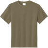 Custom Port & Co Youth Performance Tee. Coyote Brown