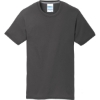 Custom Port & Co Performance Blend Tee. Charcoal Gray