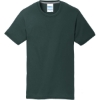 Custom Port & Co Performance Blend Tee. Dark Green