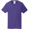 Custom Port & Co Performance Blend Tee. Purple
