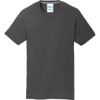 Custom Port & Co Youth Performance Blend Tee. Charcoal Gray
