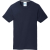 Custom Port & Co Youth Performance Blend Tee. Deep Navy Blue