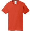 Custom Port & Co Youth Performance Blend Tee. Orange