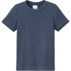 Custom Port & Co Youth Heather Performance Tee TrNvyHthr
