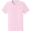 Custom Port & Co Easy Cotton Tee Cherry Blossom Pink