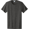 Custom Port & Co Easy Cotton Tee Dark Heather Gray