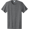 Custom Port & Co Easy Cotton Tee Graphite Heather Gray