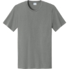 Custom Port & Co Easy Cotton Tee MediumGrey