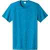 Custom Port & Co Easy Cotton Tee Sapphire Heather Blue