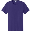 Custom Port & Co Easy Cotton Tee Team Purple