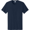 Custom Port & Co Easy Cotton Tee True Navy Blue