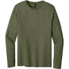 Custom Port & Co Easy Cotton Long Sleeve Tee OlvDrabGnH