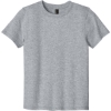 Custom Port & Co Youth Easy Cotton Tee Athletic Heather Gray