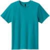 Custom Port & Co Youth Easy Cotton Tee Bright Aqua Blue