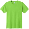 Custom Port & Co Fan Favorite Tee. Flash Green