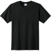 Custom Port & Co Fan Favorite Tee. Jet Black