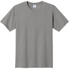 Custom Port & Co Fan Favorite Tee. Medium Grey