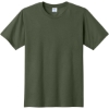 Custom Port & Co Fan Favorite Tee. Olive Green