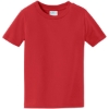 Custom Port & Co Toddler Fan Favorite Tee. Bright Red