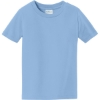 Custom Port & Co Toddler Fan Favorite Tee. Light Blue