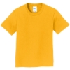 Custom Port & Co Youth Fan Favorite Tee. Bright Gold