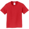 Custom Port & Co Youth Fan Favorite Tee. Bright Red