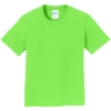 Custom Port & Co Youth Fan Favorite Tee. Flash Green