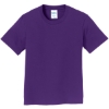 Custom Port & Co Youth Fan Favorite Tee. Team Purple
