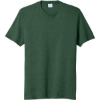 Custom Port & Co Fan Favorite Blend Tee. Forest Grn Hth