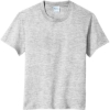 Custom Port & Co Youth Fan Favorite Blend Tee. Ash