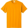 Custom Port & Co Tall Core Cotton Tee Gold