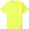Custom Port & Co Tall Core Cotton Tee Neon Yellow