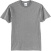 Custom Port & Co Tall Core Blend Tee. Athletic Heather Gray