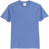 Custom Port & Co Tall Core Blend Tee. Carolina Blue
