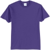 Custom Port & Co Tall Core Blend Tee. Purple