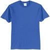 Custom Port & Co Tall Core Blend Tee. Royal Blue
