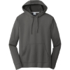 Custom Port & Co Performance Fleece Pullover Hooded Sweatshirt. Charcoal Gray
