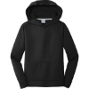 Custom Port & Co Youth Performance Fleece Pullover Hooded Sweatshirt. Jet Black