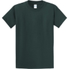 Custom Port & Co Essential Tee. Dark Green