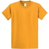 Custom Port & Co Essential Tee. Gold