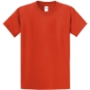 Custom Port & Co Essential Tee. Orange