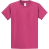 Custom Port & Co Essential Tee. Sangria Pink
